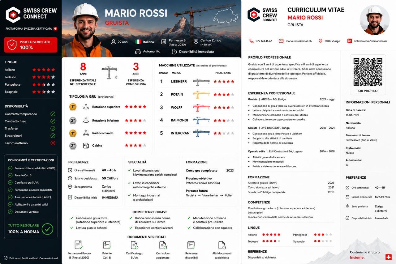 Il tuo CV professionale